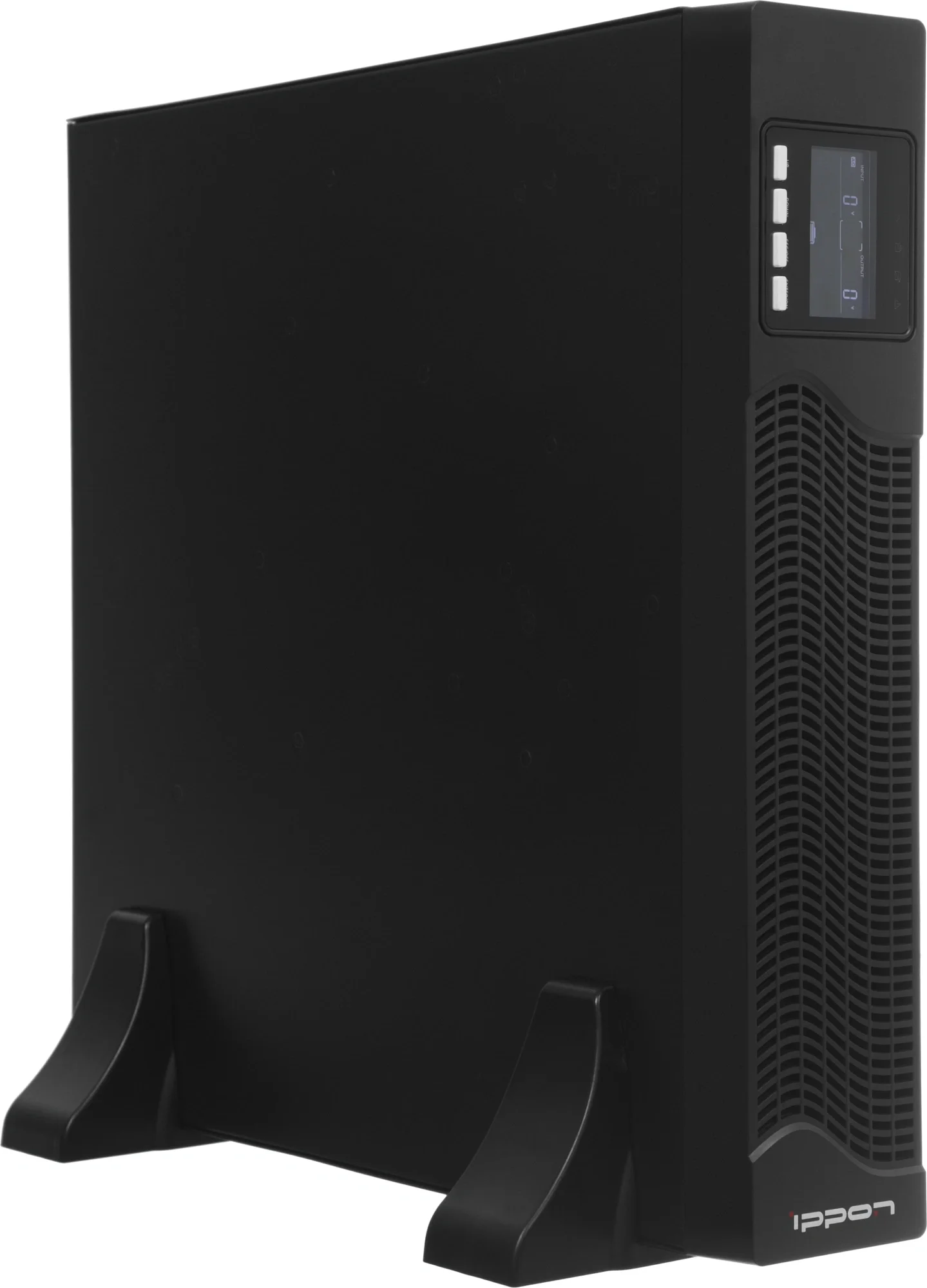 ИБП Ippon - Innova RTA 1000 1000 ВА/1000 Вт, On-Line, in (1xIEC-320 C14), 8xIEC-320 C13, LCD, Rack/Tower, 2U, цвет чёрный, 2049217