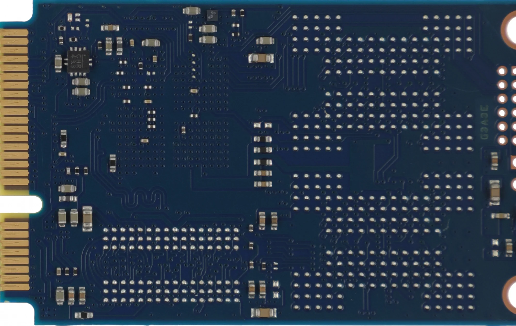 Твердотельный накопитель/ Kingston SSD KC600, 256GB, mSATA, SATA3, 3D TLC, R/W 550/500MB/s, IOPs 90 000/80 000, DRAM buffer 256MB, TBW 150, DWPD 0.32 (12 мес)