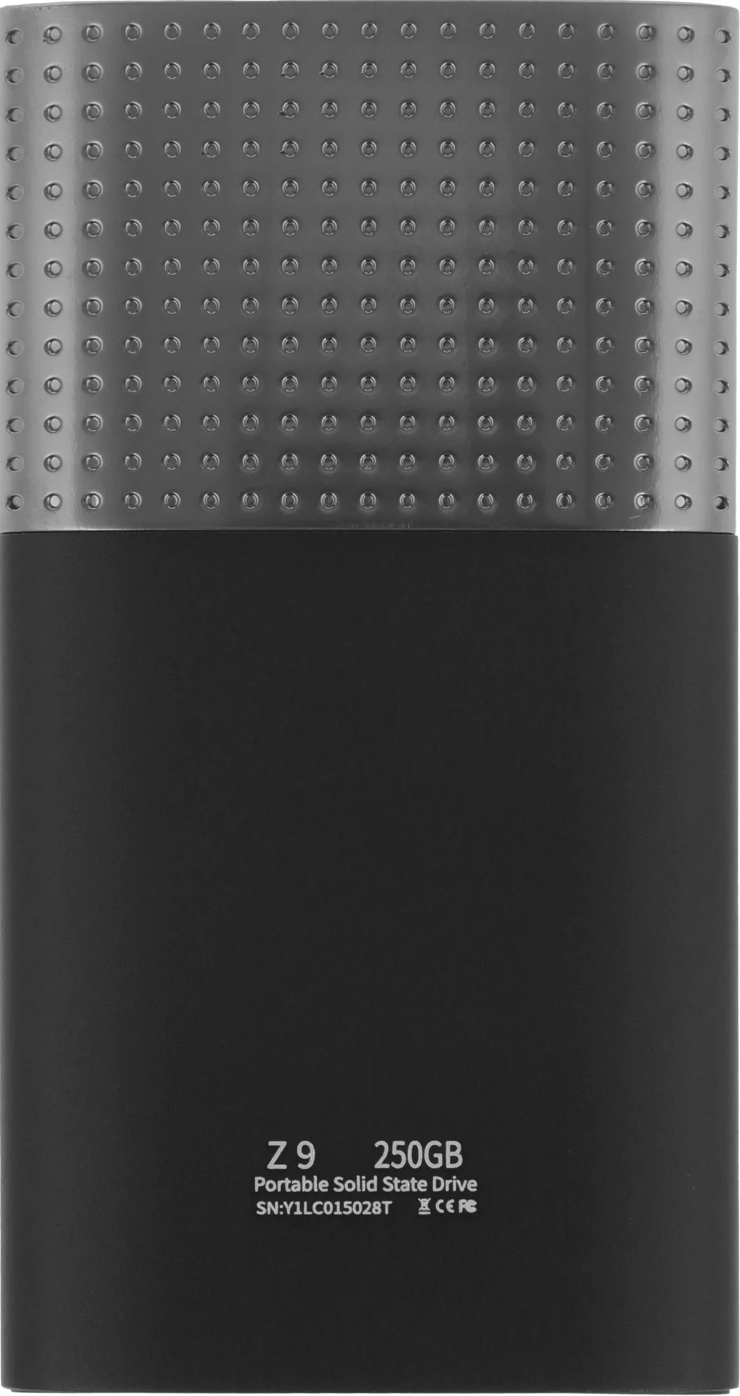 SSD накопитель Netac Z9 250GB USB 3.2 Gen 2 Type-C External SSD, R/W up to 550MB/480MB/s,with USB-C to USB-A cable and USB-A to USB-C adapter 3Y wty