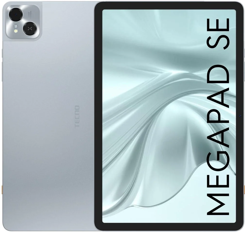 Планшет Tecno MegaPad 11 SE T1102 685 (2.8) 8C RAM8Gb ROM256Gb 10.95" IPS 1920x1200 4G Android 15 голубой 8Mpix 5Mpix BT WiFi microSD 1Tb 8000mAh 1776hrs