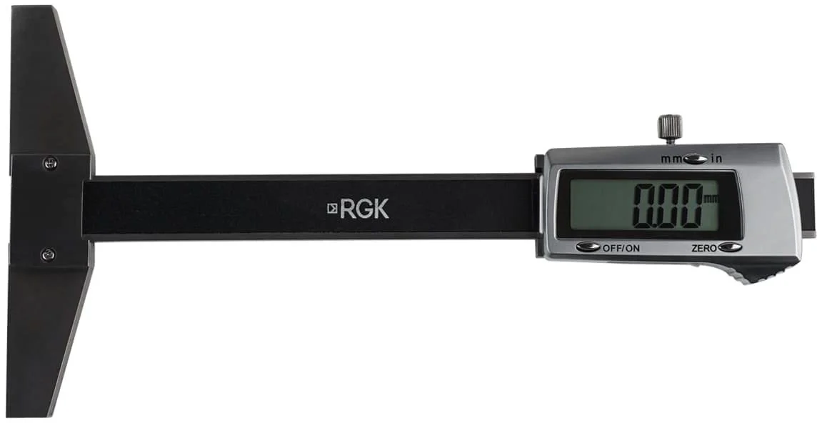 Штангенглубиномер нониусный RGK SCG-100 черный пластиковый футляр (756945)