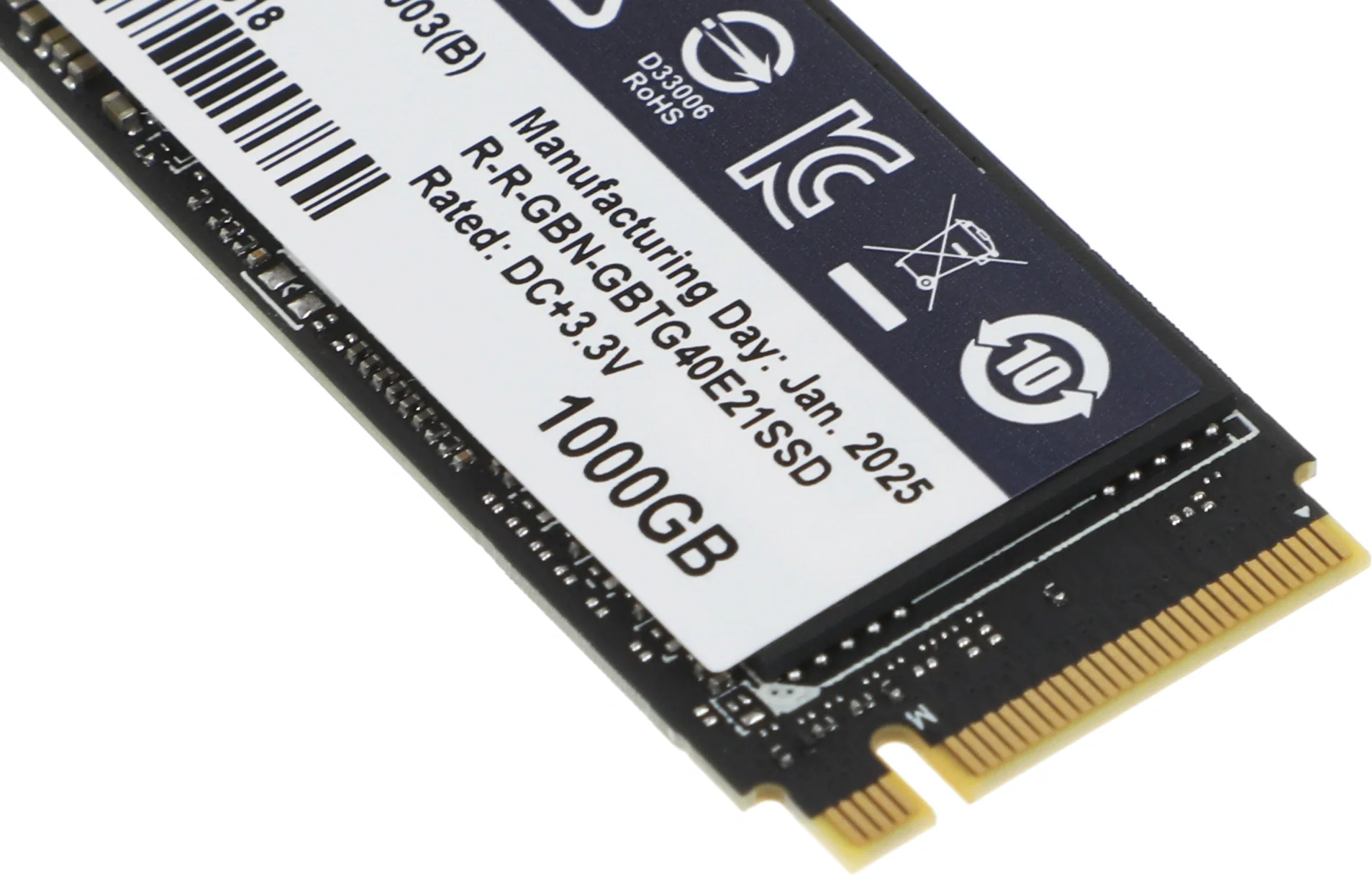 Твердотельный накопитель SSD Gigabyte M.2 2280 1TB Gen4 4000E SSD PCI Express 4.0x4, NVMe 1.4, 4000/3900, MTBF 1.5M, 3D NAND, 320TBW, RTL (G440E1TB)