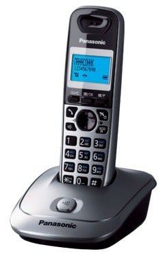 DECT-телефон Panasonic - KX-TG2511RU, standby time 170h, talk time 18h, 1-handset, phone book 50 numbers, search handset, Серый, KX-TG2511RUM