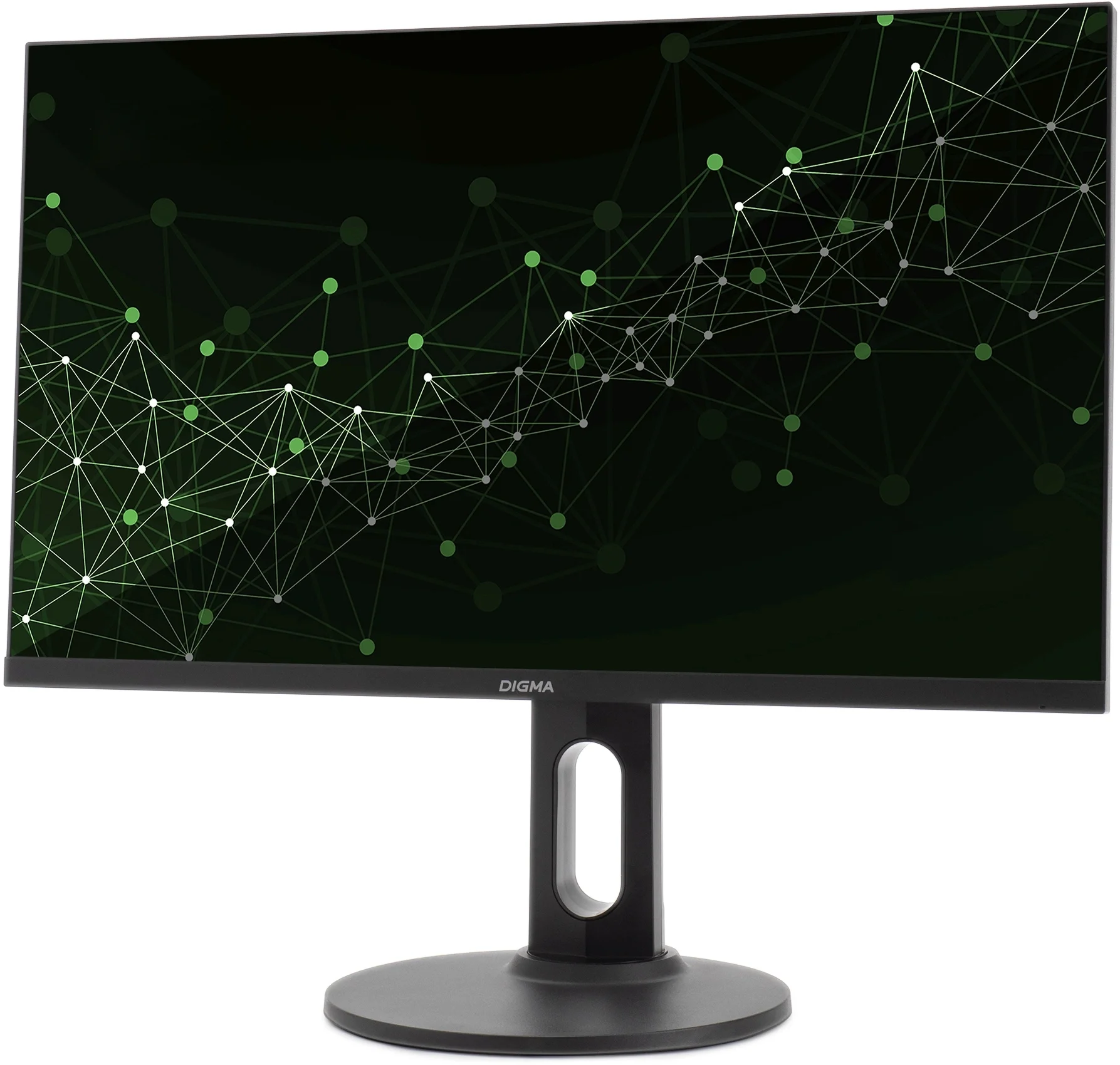 Монитор 23.8" Digma Progress 24P505F черный (IPS, 1920x1080, 250 cd/m?, 5 ms, 100 Гц, 178°/178°, HDMI, DisplayPort, VGA, FreeSync, регулировка высоты, Pivot) DM24SB05