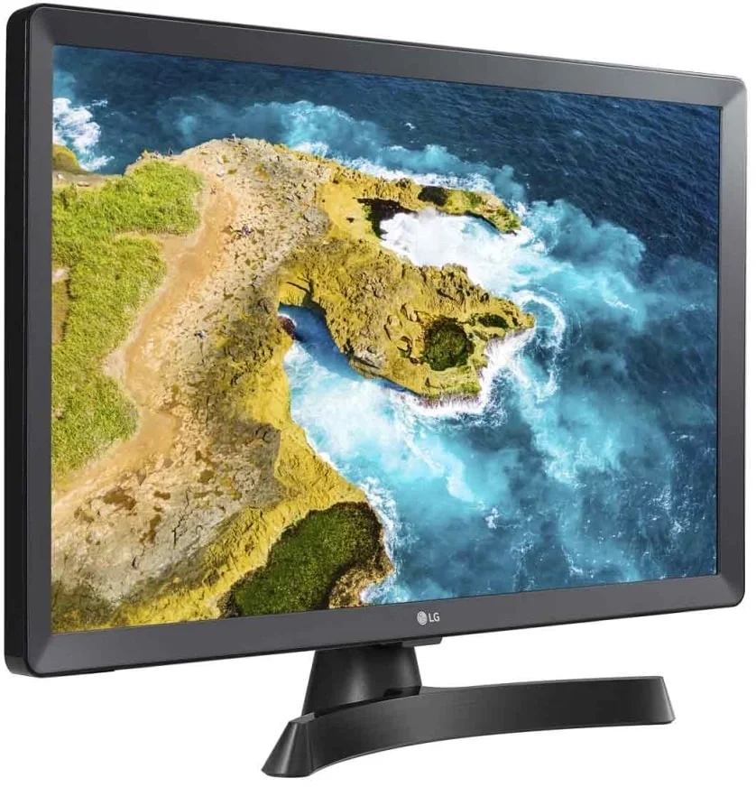 LCD LG 24TQ510S-PZ Смарт-монитор {WVA 1366x768 WebOS DVB-T2 DVB-C 2xHDMI USB2.0 RJ45 Wi-Fi 2x5W}