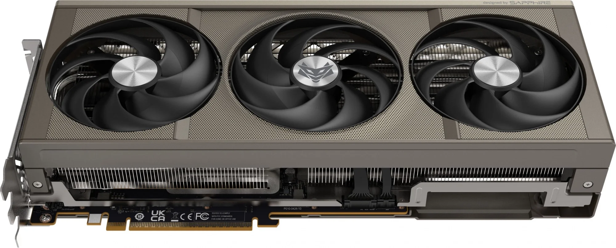 Видеокарта Sapphire PCI-E 5.0 11348-01-20G NITRO+AMD RADEON RX 9070 XT GAMING OC 16GB DUAL AMD Radeon RX 9070XT 16Gb 256bit GDDR6 2520/20000 HDMIx2 DPx2 HDCP Ret