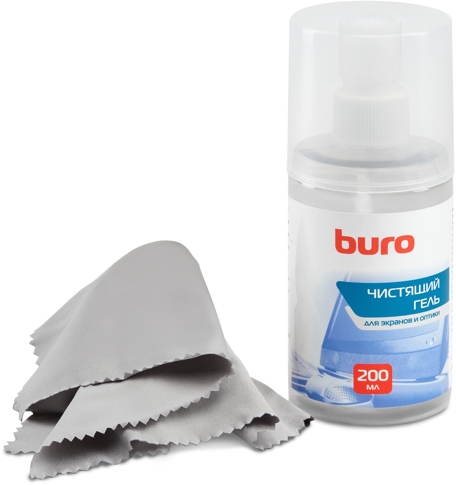 Спрей для чистки Buro BU-Gscreen, 200 мл + микрофибра