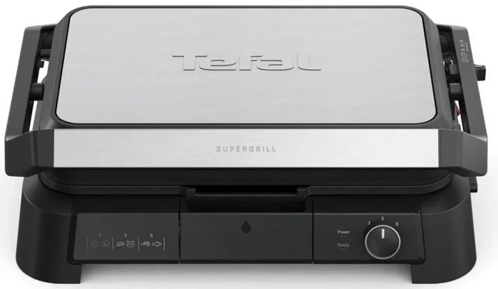 Электрогриль Tefal GC520DE0 2200Вт черный/серебристый