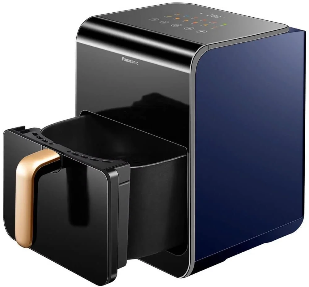 Аэрогриль Panasonic NF-CC600ATS черный, 1450 Вт, 6 л, сенсор, 11 программ