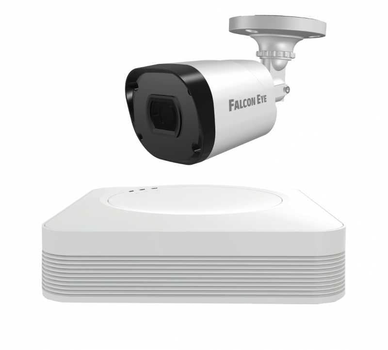 Falcon Eye FE-104MHD KIT START SMART Комплект видеонаблюдения 4 канальный + 1 камера