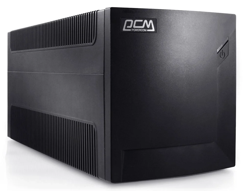 Источник бесперебойного питания Powercom Raptor, Line-Interactive, 1500VA/900W, Tower, 4xSchuko, LCD, USB (1107535)