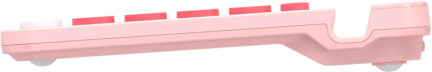 Клавиатура A4Tech FBK30 розовый USB беспроводная BT/Radio slim Multimedia (FBK30 RASPBERRY)