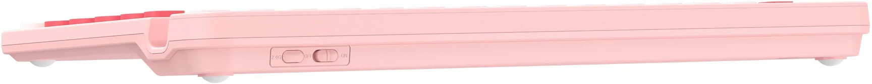 Клавиатура A4Tech FBK30 розовый USB беспроводная BT/Radio slim Multimedia (FBK30 RASPBERRY)