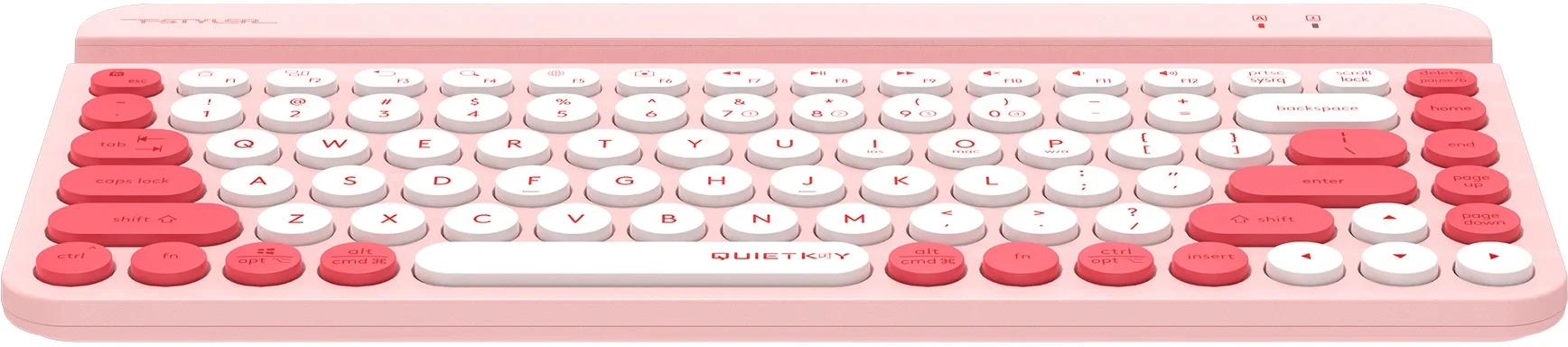 Клавиатура A4Tech FBK30 розовый USB беспроводная BT/Radio slim Multimedia (FBK30 RASPBERRY)
