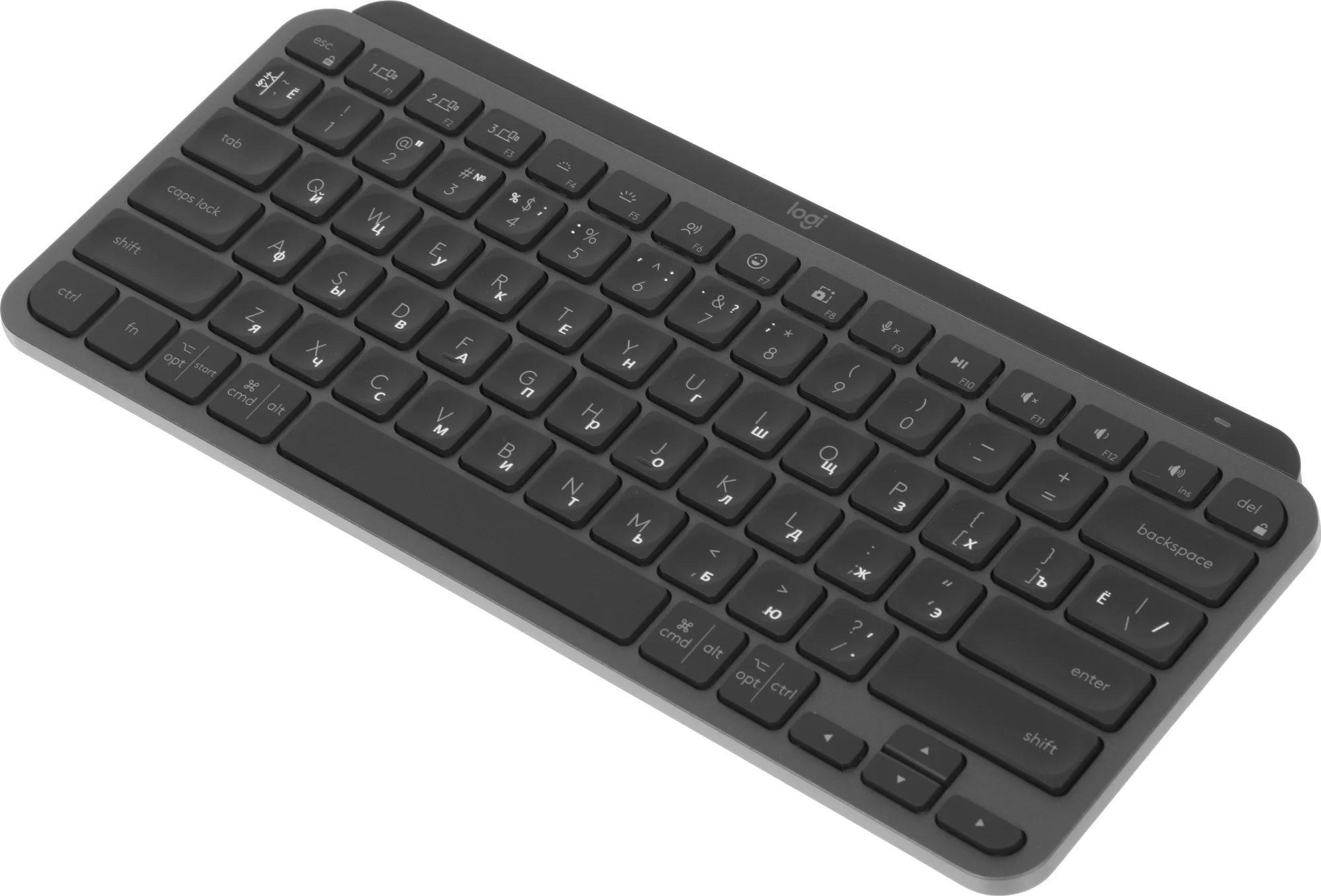 920-010617 Клавиатура Logitech MX Keys Mini темно-серый/черный USB беспроводная  BT/Radio LED ()