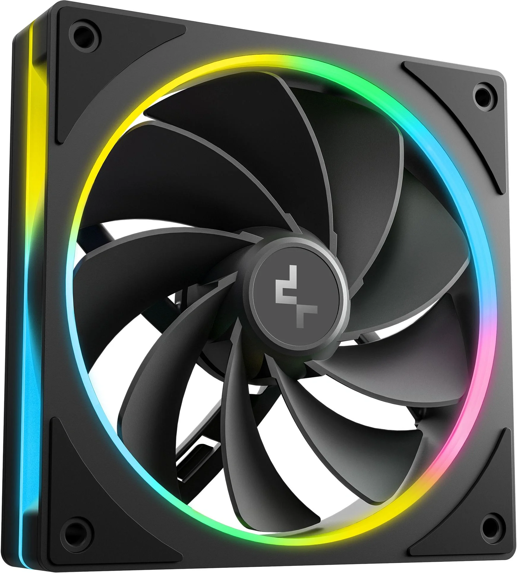 Вентилятор для корпуса Deepcool FL12R SE Reverse ARGb 120х120x25 черный 4-pin 28.67дБ (упак.:1шт) (R-FL12RSE-BKAPN1-G) Ret