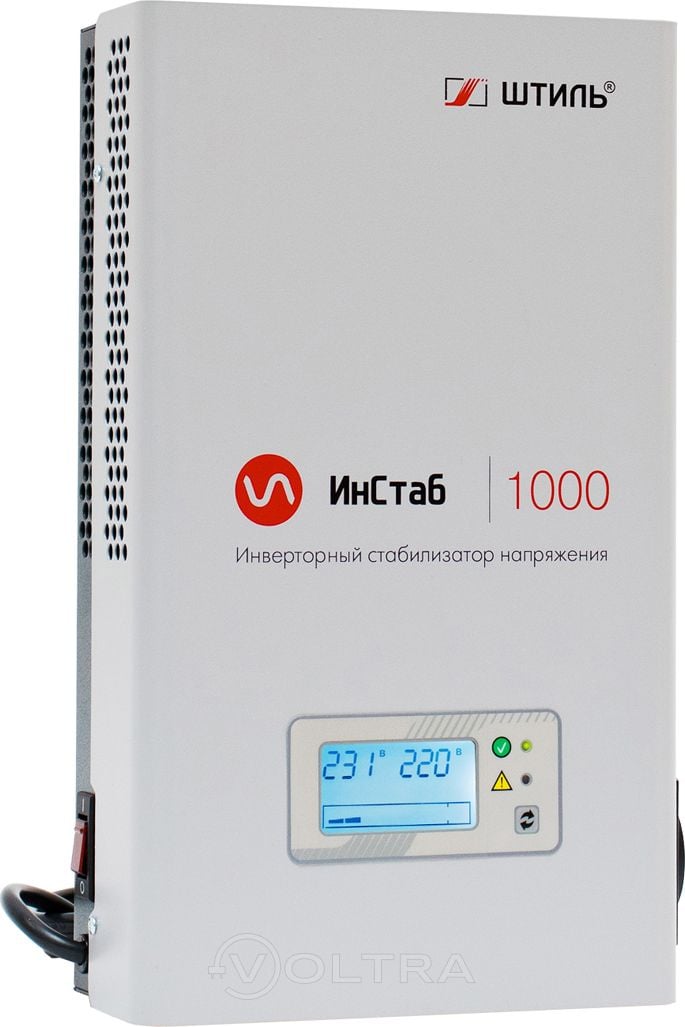 Стабилизатор напряжения Штиль IS1000, 1000 ВА, 800 Вт, 220В±4%
