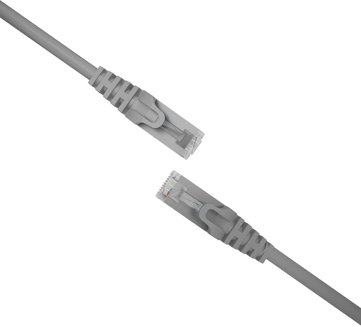 Патч-корд NTSS NTSS-PC-FTP-RJ45-5e-5.0-LSZH-GY NTSS-PC-FTP-RJ45-5E-5.0-LSZH FTP RJ-45 вил.-вилка RJ-45  кат.5E 5м серый
