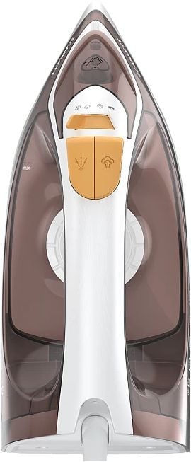 Утюг Scarlett SC-SI30K47, 2200 Вт, коричневый/белый