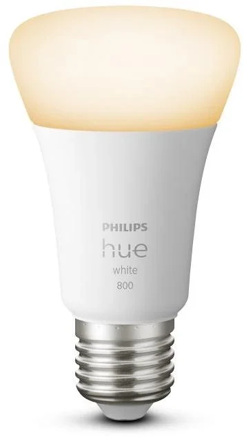 Умная лампа Philips Hue Starter Kit E27, 806лм, свет - теплый белый, 9Вт, грушевидная, , 929001821620