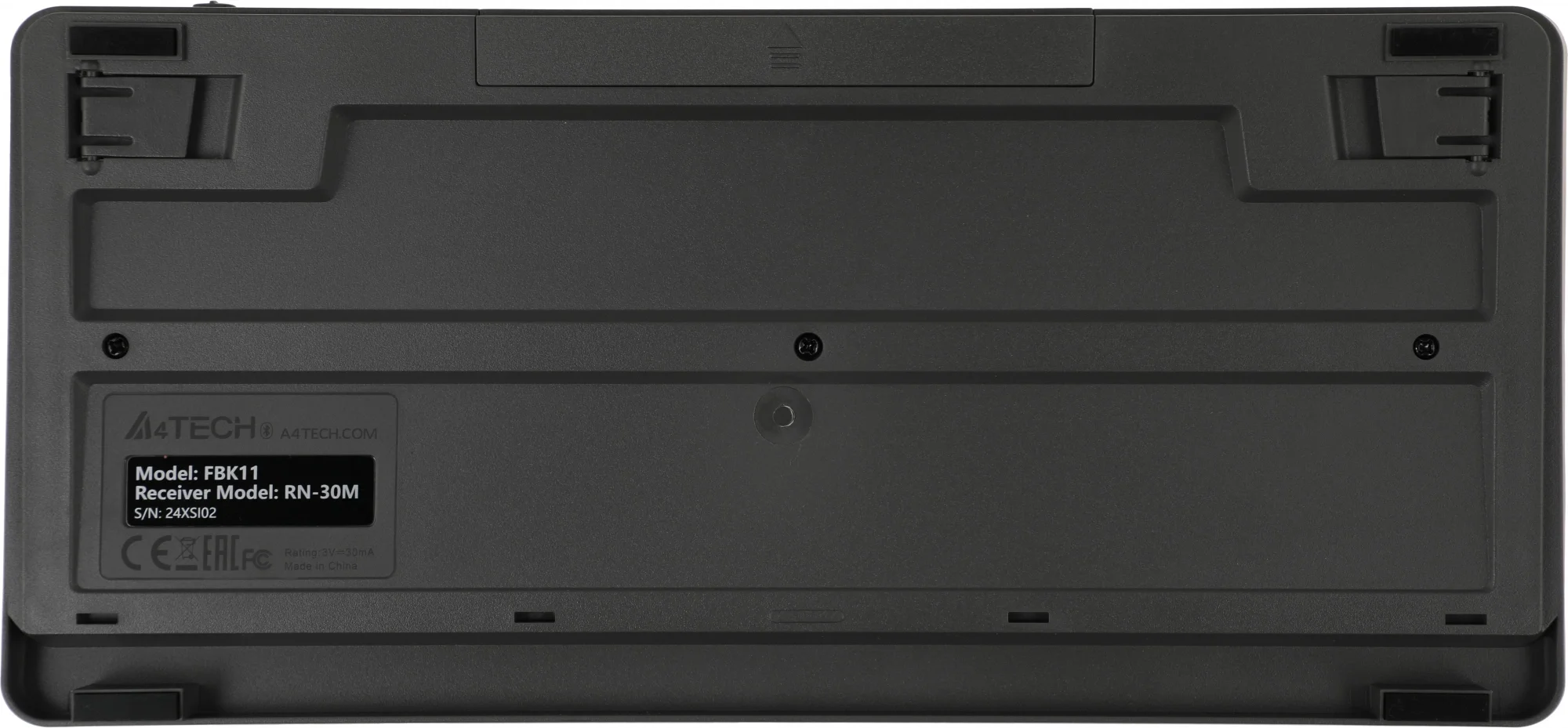 Клавиатура A4Tech FBK11 черный/серый USB беспроводная BT/Radio slim (FBK11 GREY)