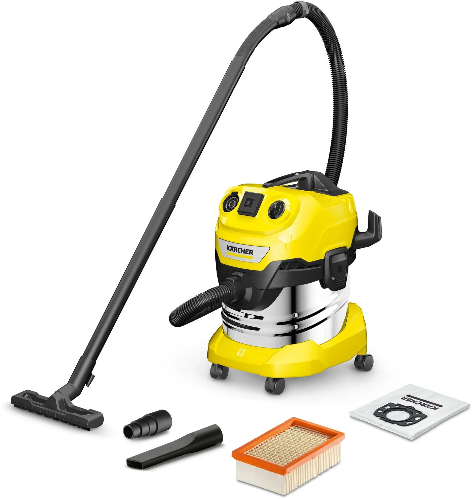 Пылесос Karcher 1.628-290.0, 1000 Вт, 20 л, сухая/влажная уборка