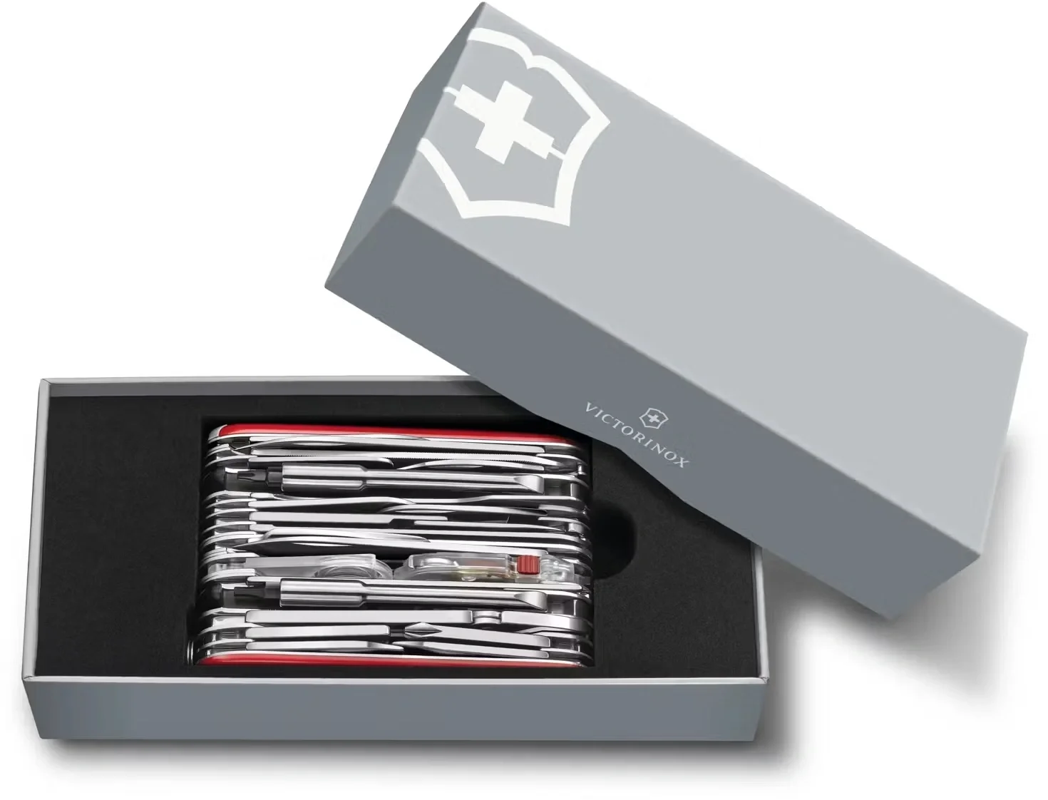 Нож перочинный Victorinox SwissChamp XXL (1.6795.XXL) 91мм  73функц. красный подар.коробка