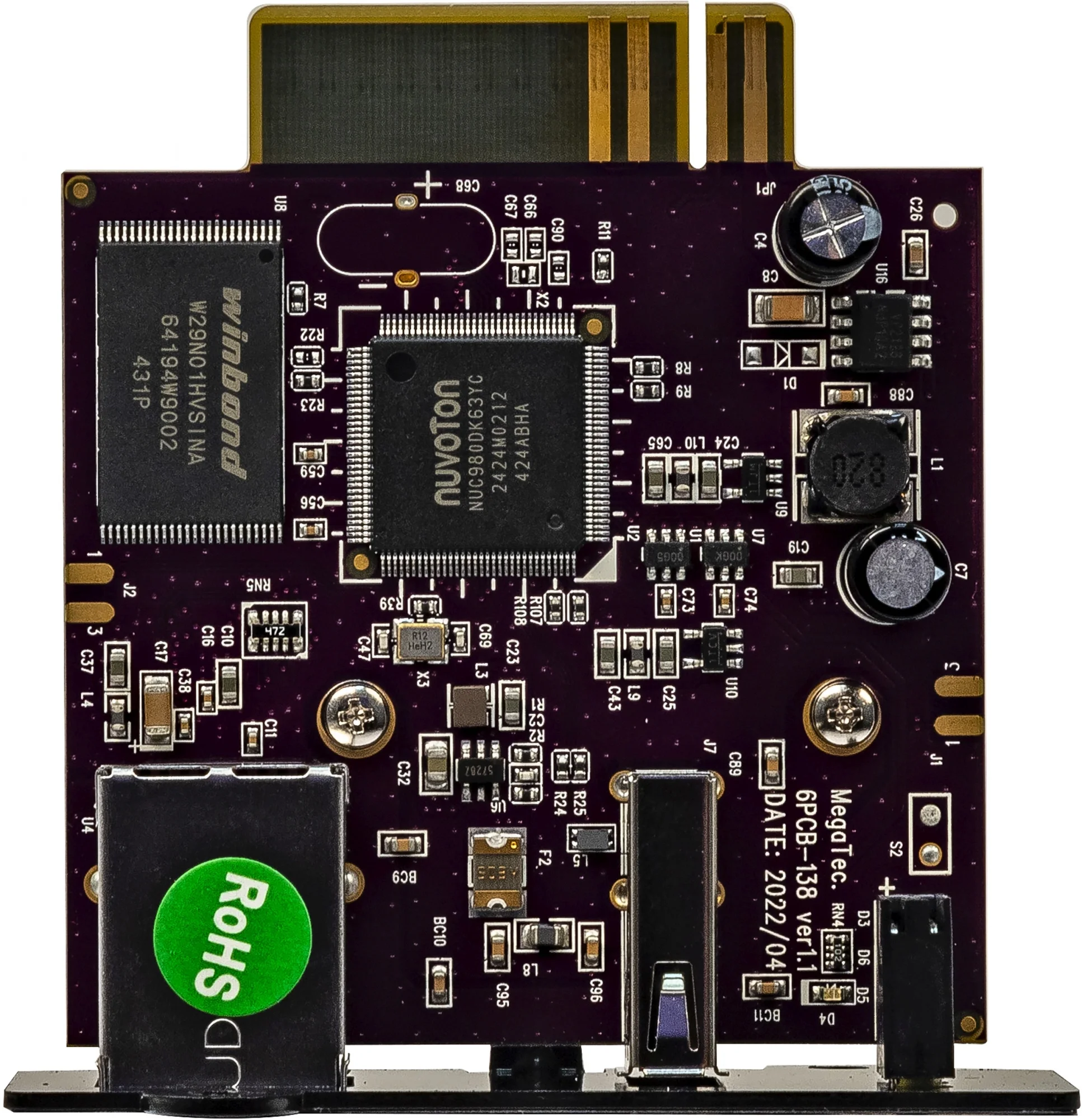 Адаптер SNMP Powercom DS807 10M/100M 1-port Internal  NetAgent  USB