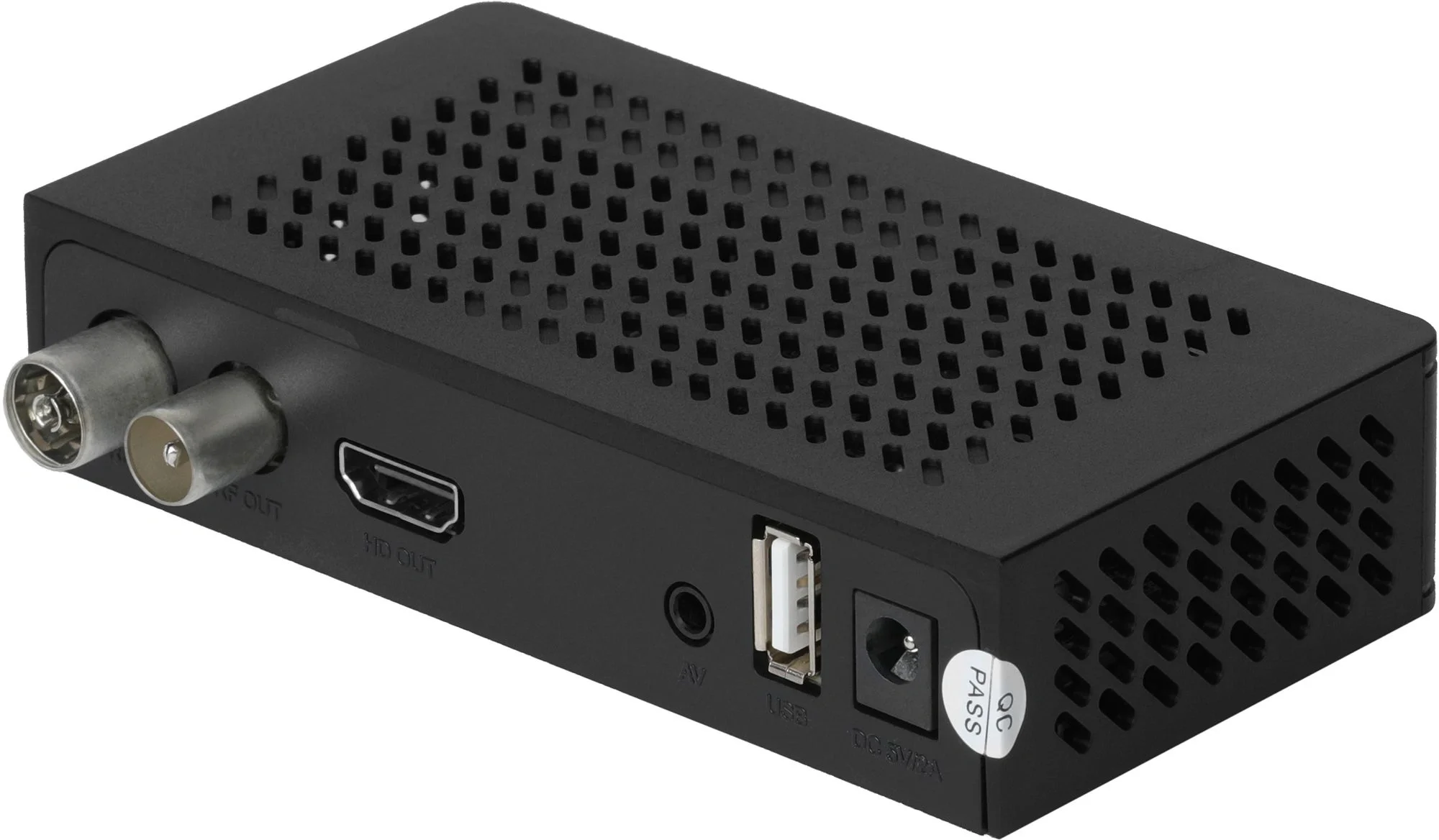 <121176> Тюнер TV Hyundai H-DVB240 DVB-T2, черный [H-DVB240]