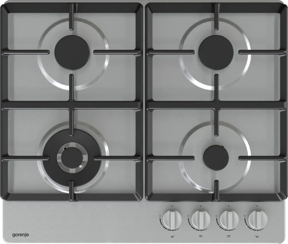 Газовая варочная поверхность Gorenje GW641XHF  нержавеющая  сталь
