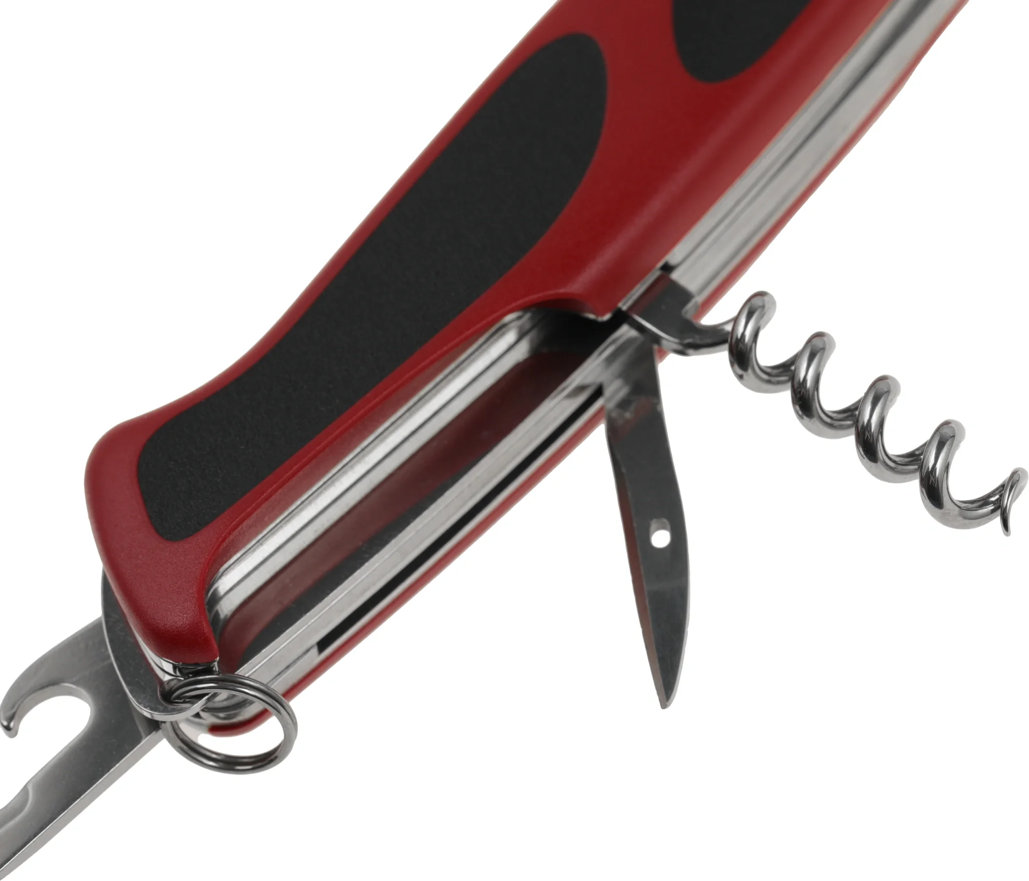Нож перочинный Victorinox RangerGrip 79 (0.9563.MC) 130мм 12функций красный/черный карт.коробка