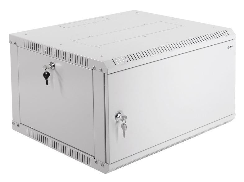 ШРН-Э-6.650.1 Шкаф телекоммуникационный настенный ЦМО ШРН-Э 19" 6U 342х600х650 мм (ВхШхГ) дверь: металл боковая панель: сплошная съемная разборный цвет: серый