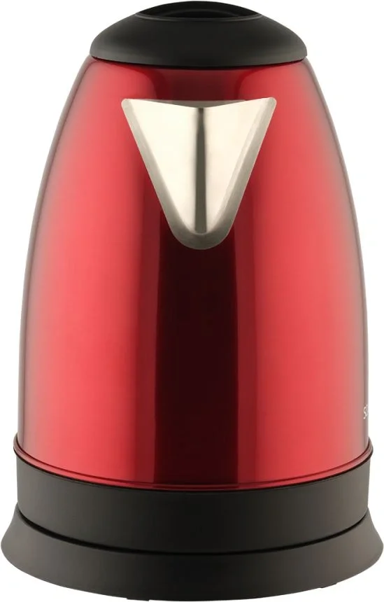 Чайник электрический Scarlett SC-EK21S76 2 л, 1800 Вт, красный (корпус: нержавеющая сталь)