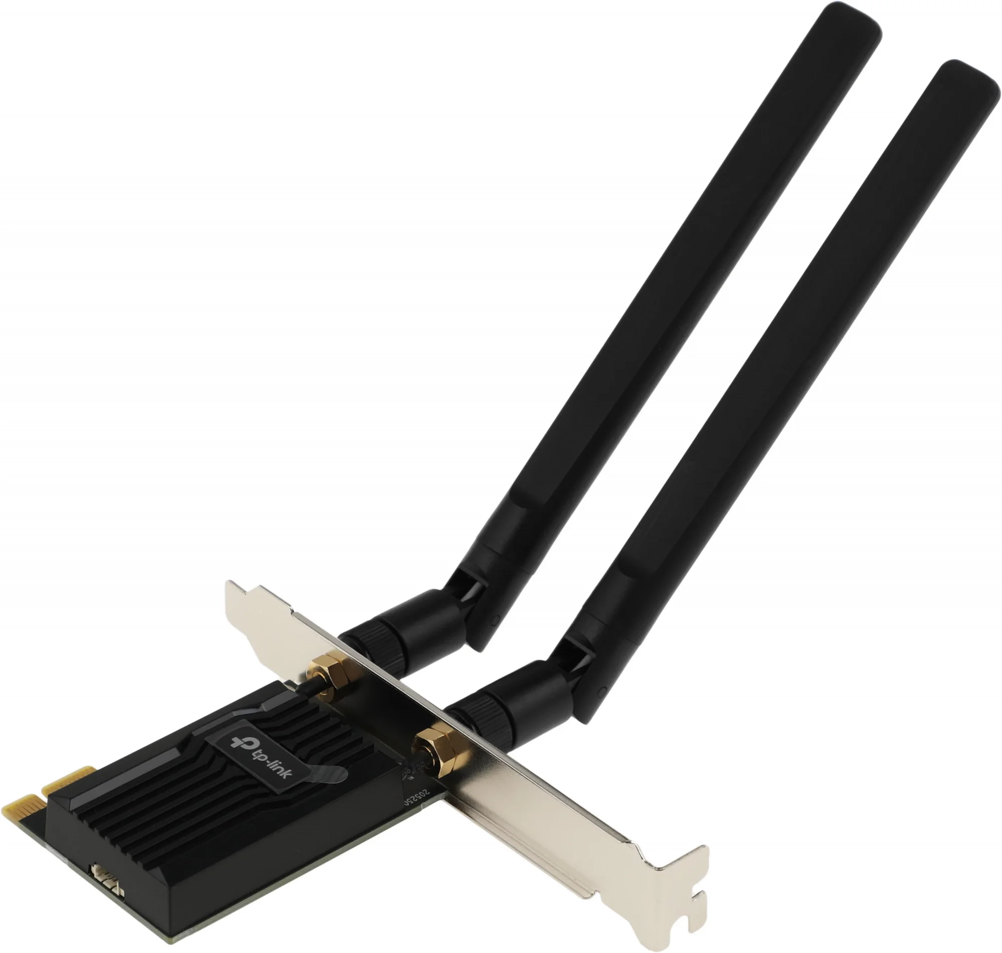 Сетевой адаптер WiFi PCIe TP-Link Archer TX55E, Wi-Fi + Bluetooth AX3000 PCI Express (ант.внеш.съем) 2ант.