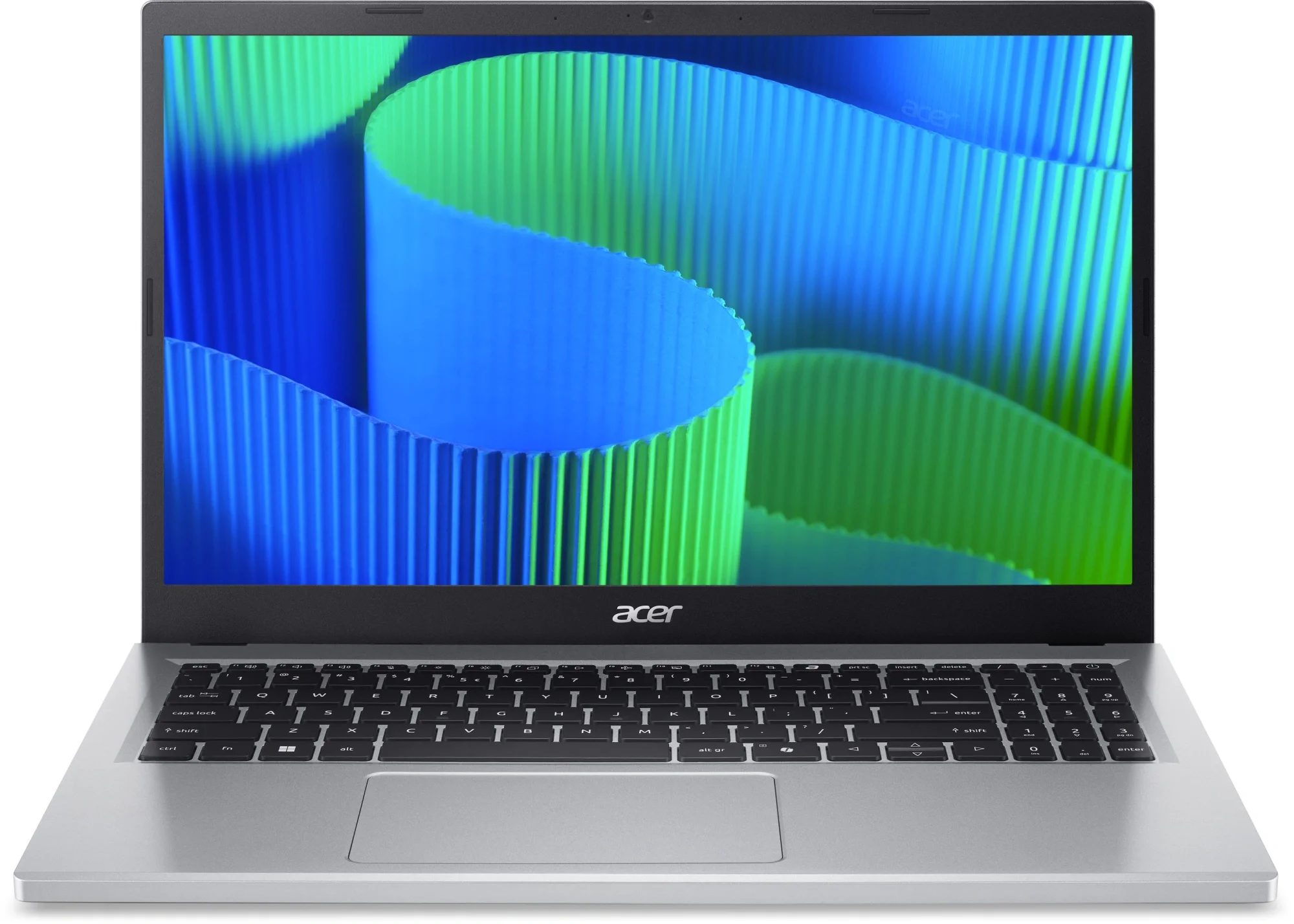 Ноутбук Acer Extensa 15 EX215-34-P16A 15.6"(1920x1080 (матовый) IPS)/Intel Pentium N200(1Ghz)/16384Mb/256PCISSDGb/noDVD/Int:UMA/Cam/BT/WiFi/50WHr/war 1y/1.8kg/Silver/NoOS