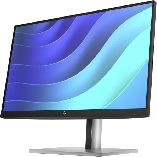 Монитор 21.5" HP E22 G5 IPS 1920x1080, 75 Гц, 5 мс, 16:9, 250 кд/м², HDMI 1.4, DP 1.2, USB Hub (4x USB 3.0), черный и серебристый