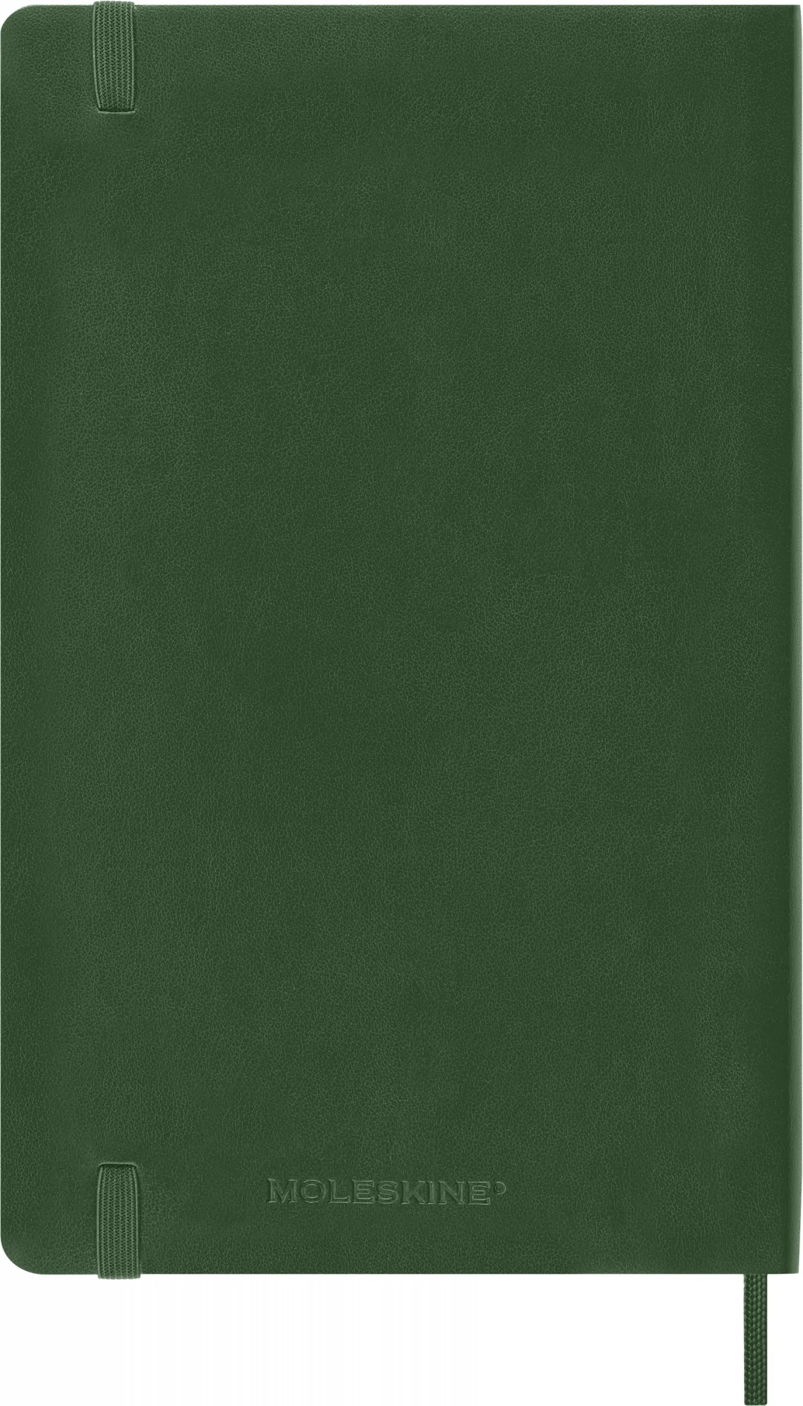 Ежедневник Moleskine CLASSIC SOFT Large 130х210мм датир. 400стр. линейка мягкая обложка зеленый