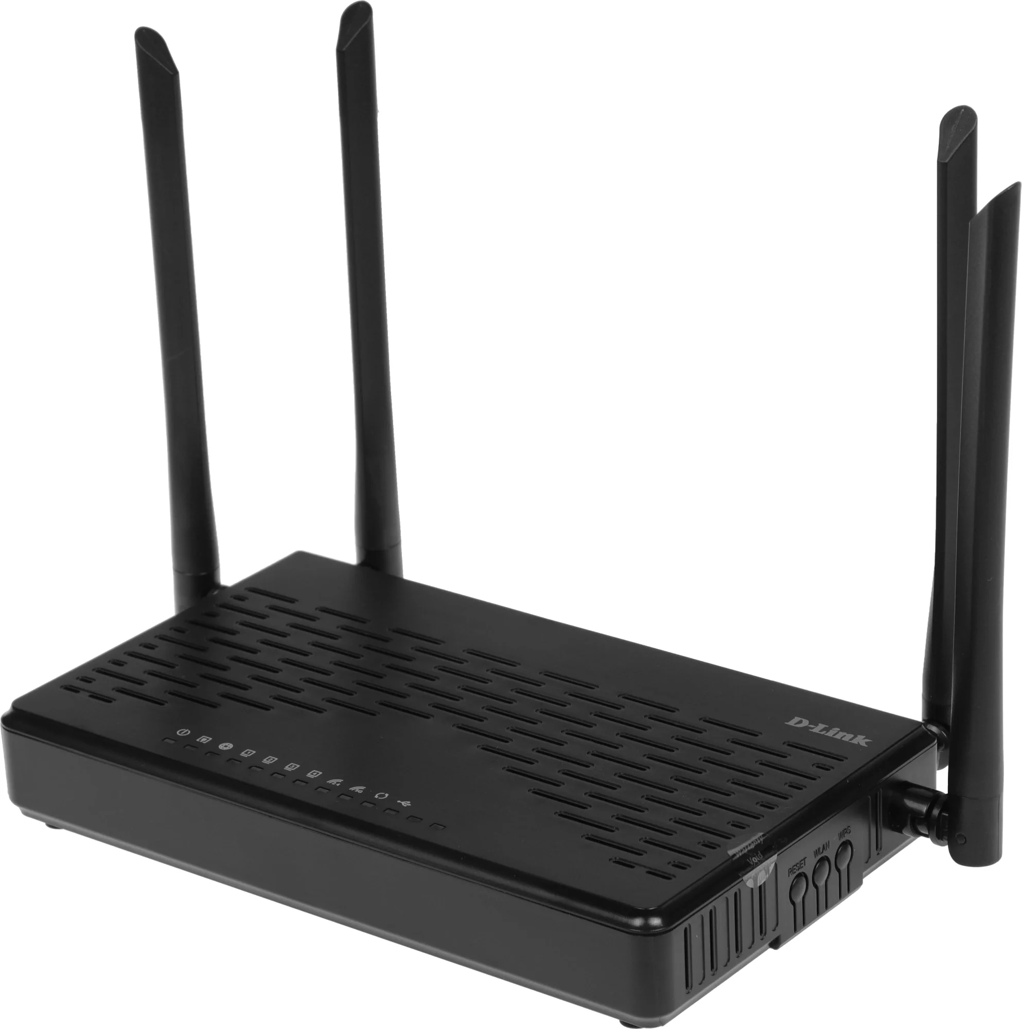 D-Link DIR-825/GFRU/R3A Беспроводной двухдиапазонный гигабитный маршрутизатор AC1200 Wave 2 с оптическим WAN-портом, поддержкой MU-MIMO, 3G/LTE и USB-портом