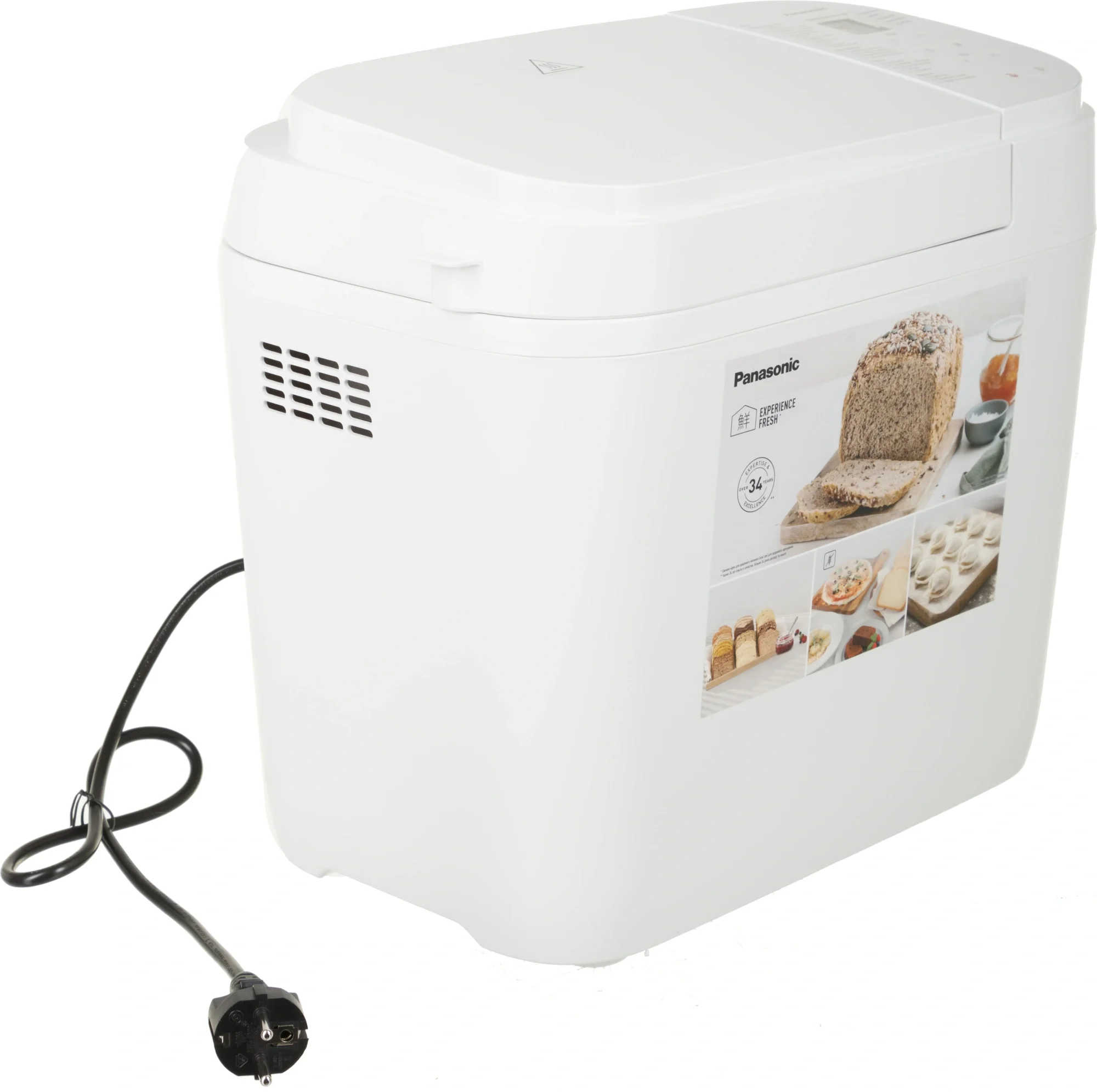 Хлебопечка Panasonic SD-B2510WTS белый, 550 Вт, 1.1 кг, 21 программа