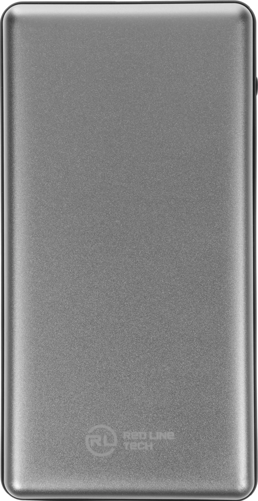 Power Bank Redline УТ000018984, 10000 мАч, 2×USB-A, серебристый