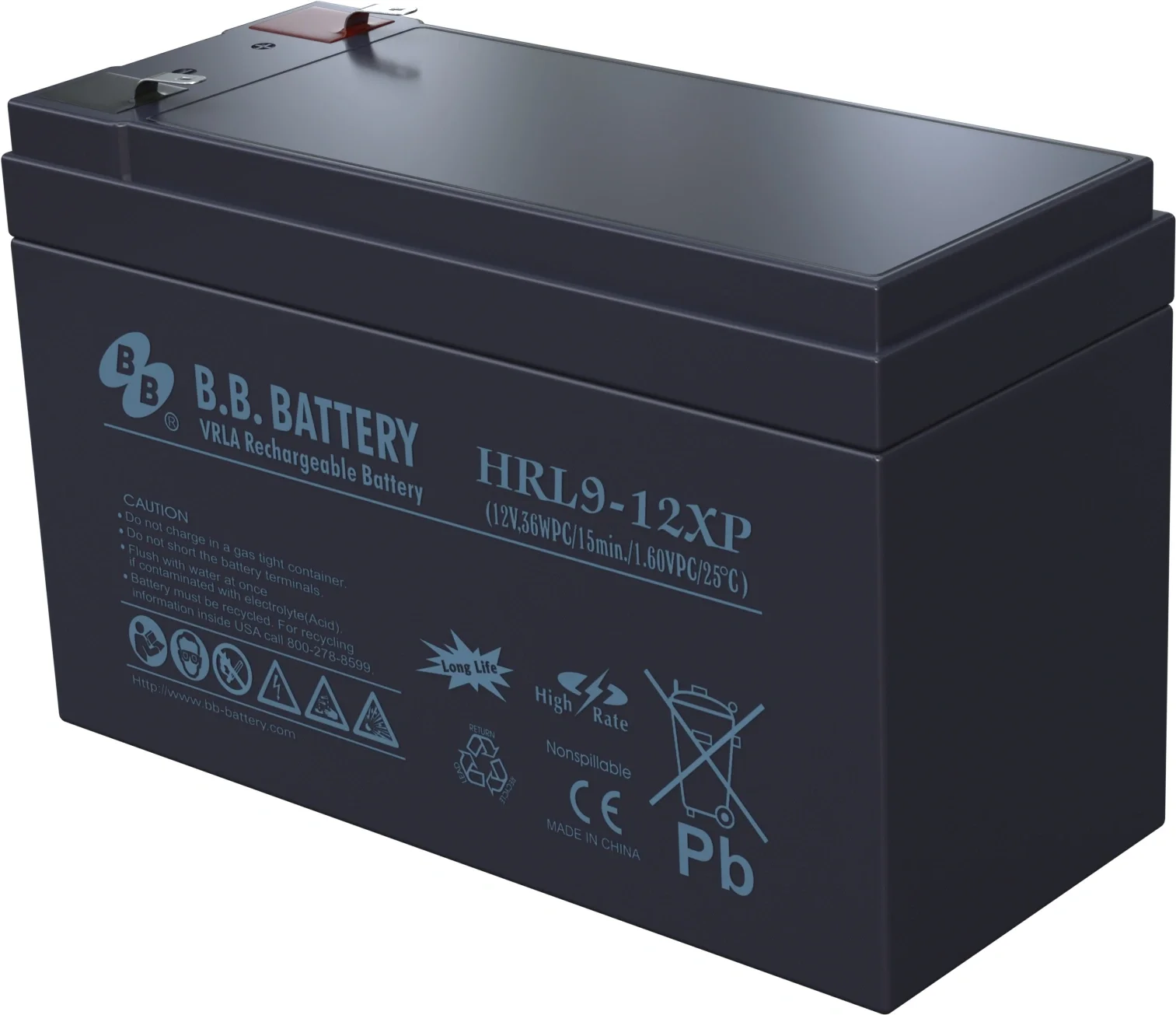 Батарея для ИБП BB HRL 9-12XP 12В 9Ач