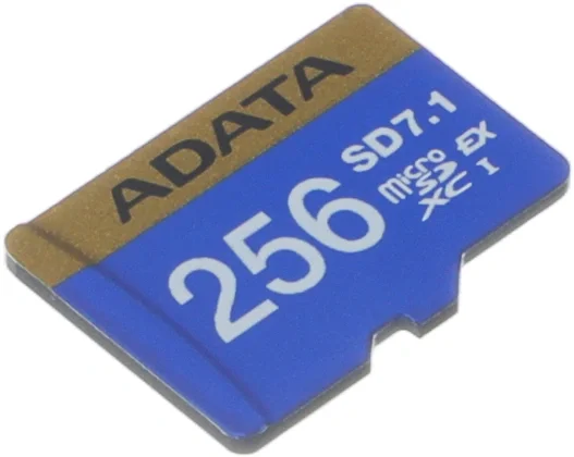 Карта памяти microSDXC UHS-III A-Data Premier Extreme 256 ГБ, 800 МБ/с, Class 10, UD256GEX3L1-C, 1 шт., без адаптера