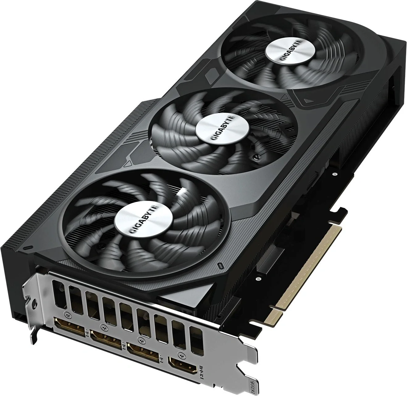 Видеокарта Gigabyte NVIDIA - GeForce RTX 5070 Ti WindForce OC V2, PCI-E 5.0, GDDR7 16GB 256bit, 1x HDMI, 3x DP, max 7680 x 4320 (8K), 300Вт, 261мм, GV-N507TWF3OCV2-16GD