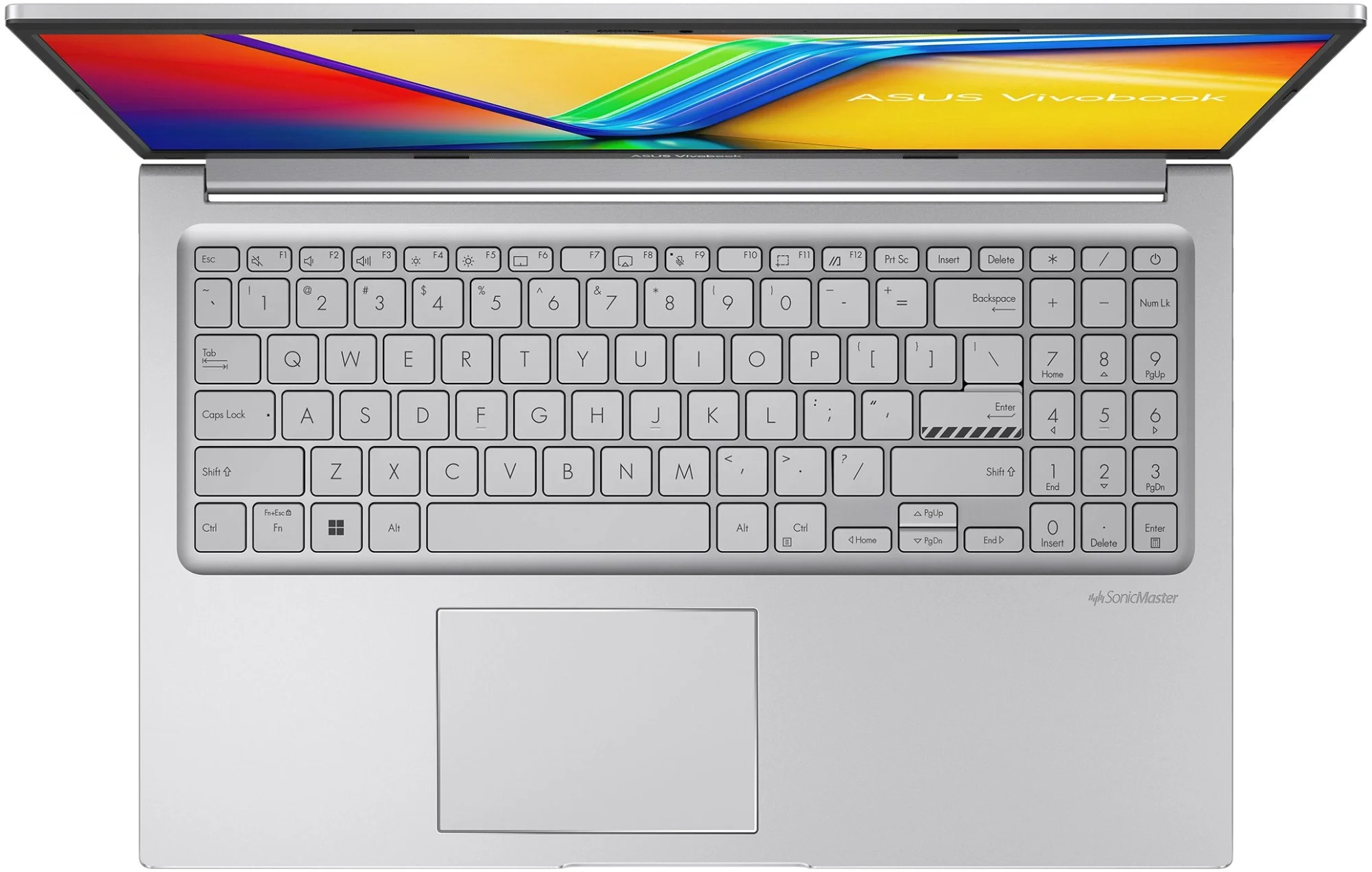 Ноутбук ASUS Vivobook 15 X1504VA-BQ2969, 15.6" (1920x1080) IPS/Intel Core i3-1315U/16 ГБ DDR4/512 ГБ SSD/Intel UHD Graphics/Без системы, Серебристый (90NB10J2-M03CE0)