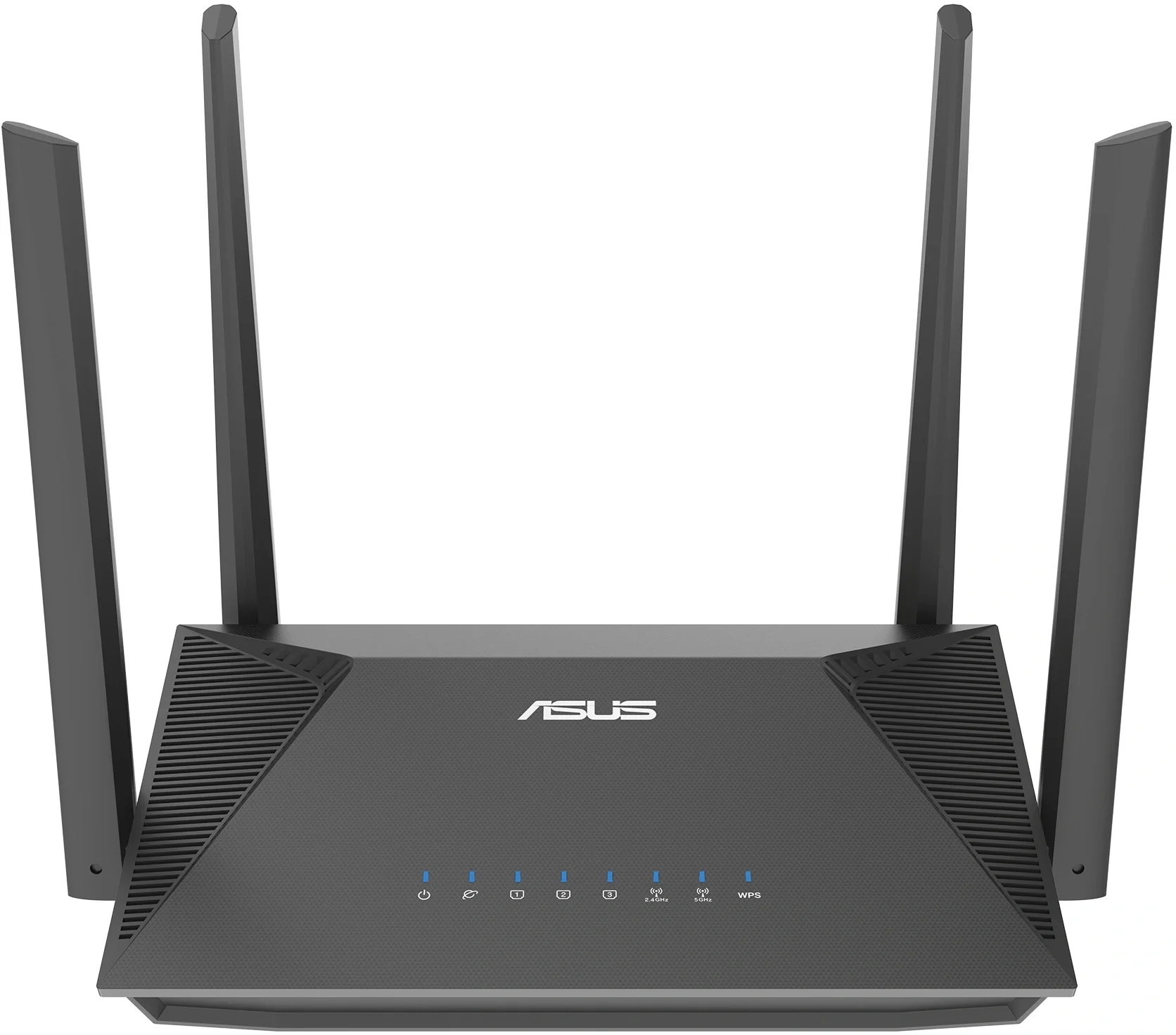 RT-AX52 Pro - Маршрутизатор с беспроводной точкой доступа, ASUS, RT-AX52 Pro, 2.4GHz/5GHz, 802.11a/b/g/n/ac/ax, AX3000, 1 порт 10/100/1000M WAN, 3 порта 10/100/1000M LAN