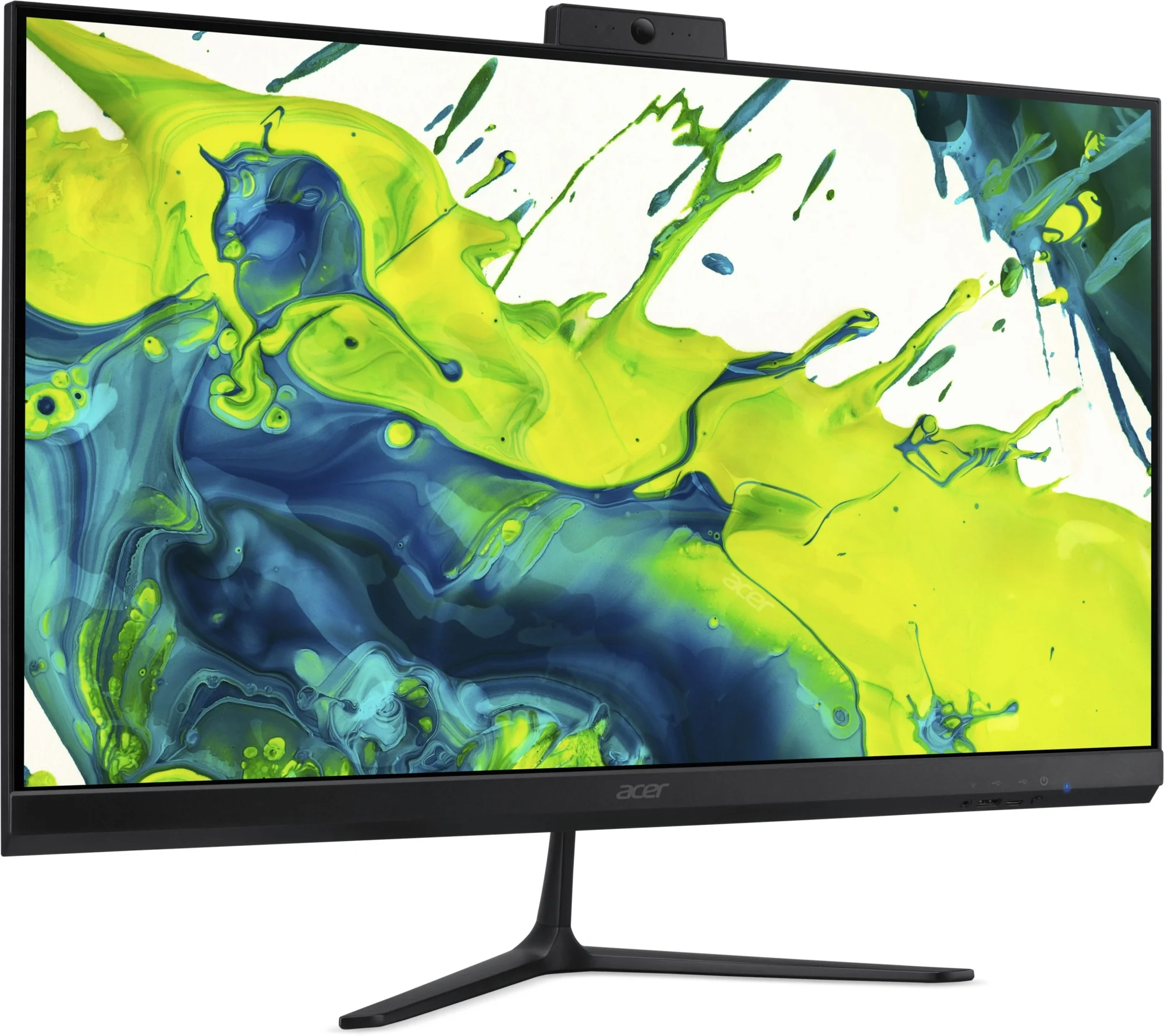 Моноблок Acer - Aspire C27-2E13U7UNL, 27", Intel Core i7 1355U 1700MHz, DDR4 16 ГБ, SSD 512 ГБ, Intel Iris Xe Graphics, Wi-Fi, Bluetooth, Card-reader, чёрный, Eshell, Monoblock, DQ.BMRCD.001