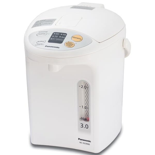 Термопот Panasonic NC-EG3000WTS, 3 л., 800ВТ, белый