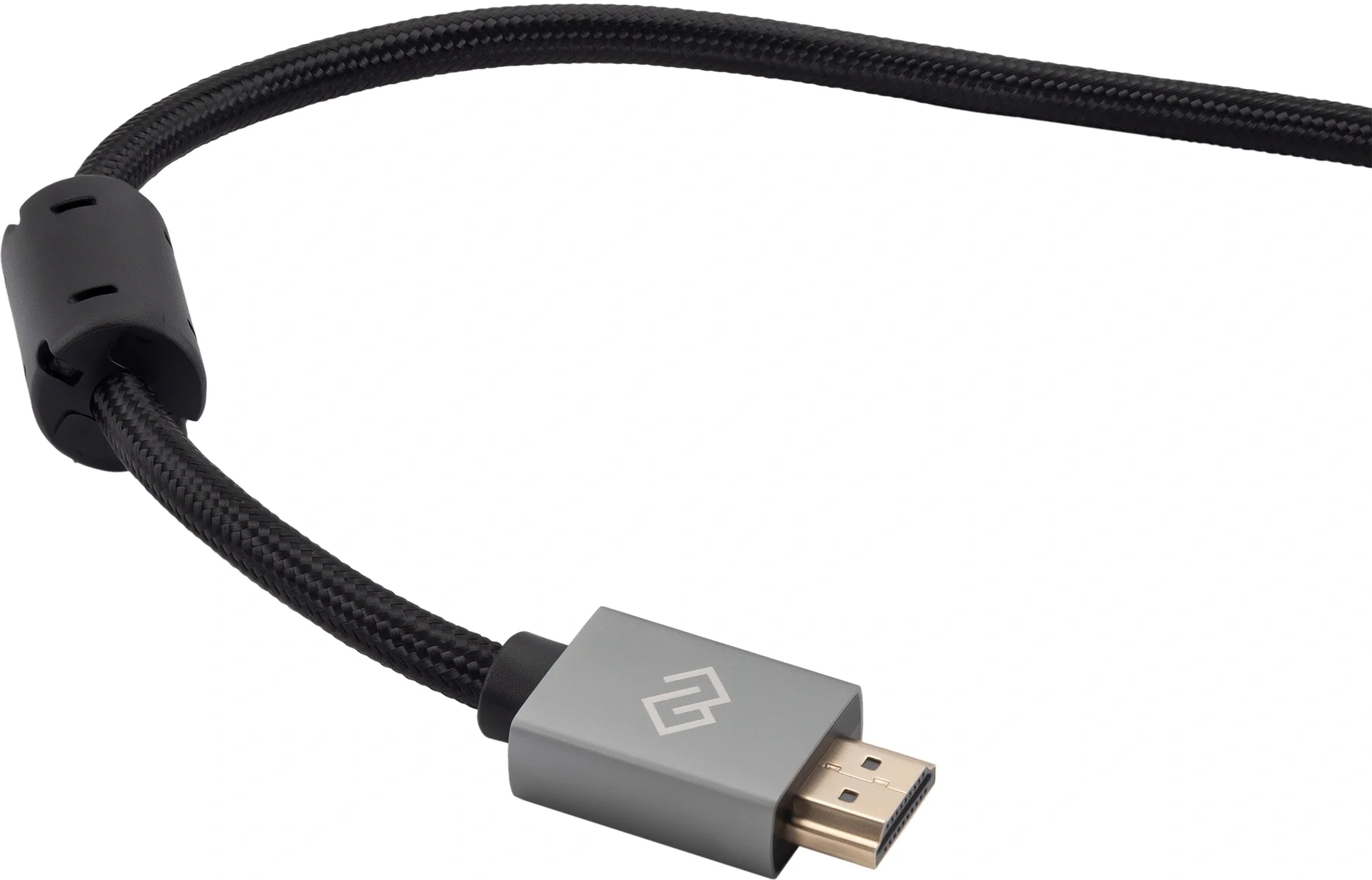 Кабель аудио-видео Digma HDMI (m)/HDMI (m) 5м. феррит.кольца позолоч.конт. черный (D-HDMI-2FF-V2.0-5M)