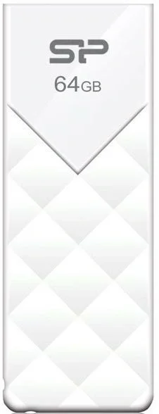 Флеш накопитель 64Gb USB 2.0 Silicon Power Ultima Ultima U03, белый (SP064GbUF2U03V1W)