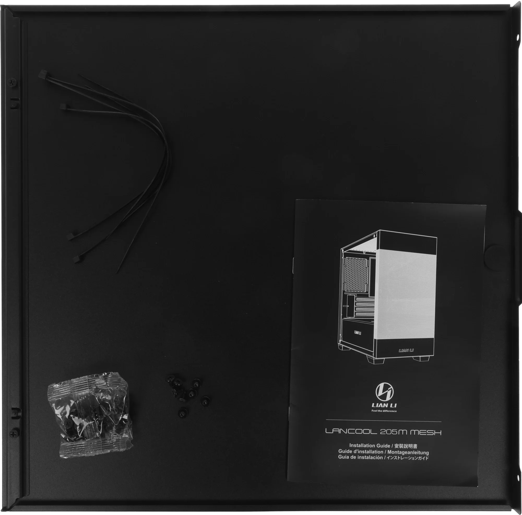 Корпус Lian-Li Lancool 205M Mesh черный без БП mATX 3x120mm 2x140mm 2xUSB3.0 audio bott PSU